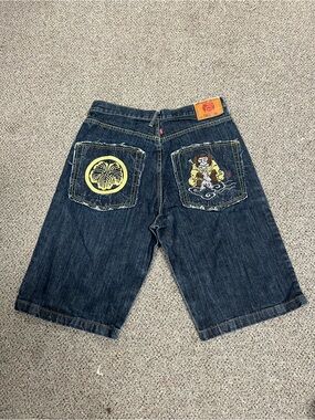 Vintage Y2K Red Monkey Co Baggy Jorts